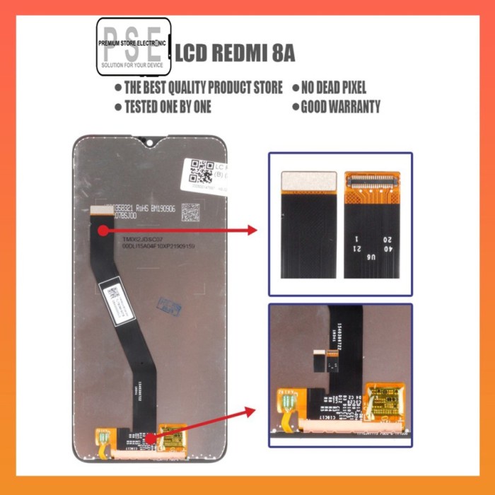 LCD Xiaomi Redmi 8a ORIGINAL Fullset Touchscreen Garansi 1 Bulan