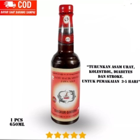 JAMU ASAM URAT TANGKUR GINSENG