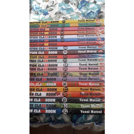 komik set assassination classroom vol 1-21 set tamat
