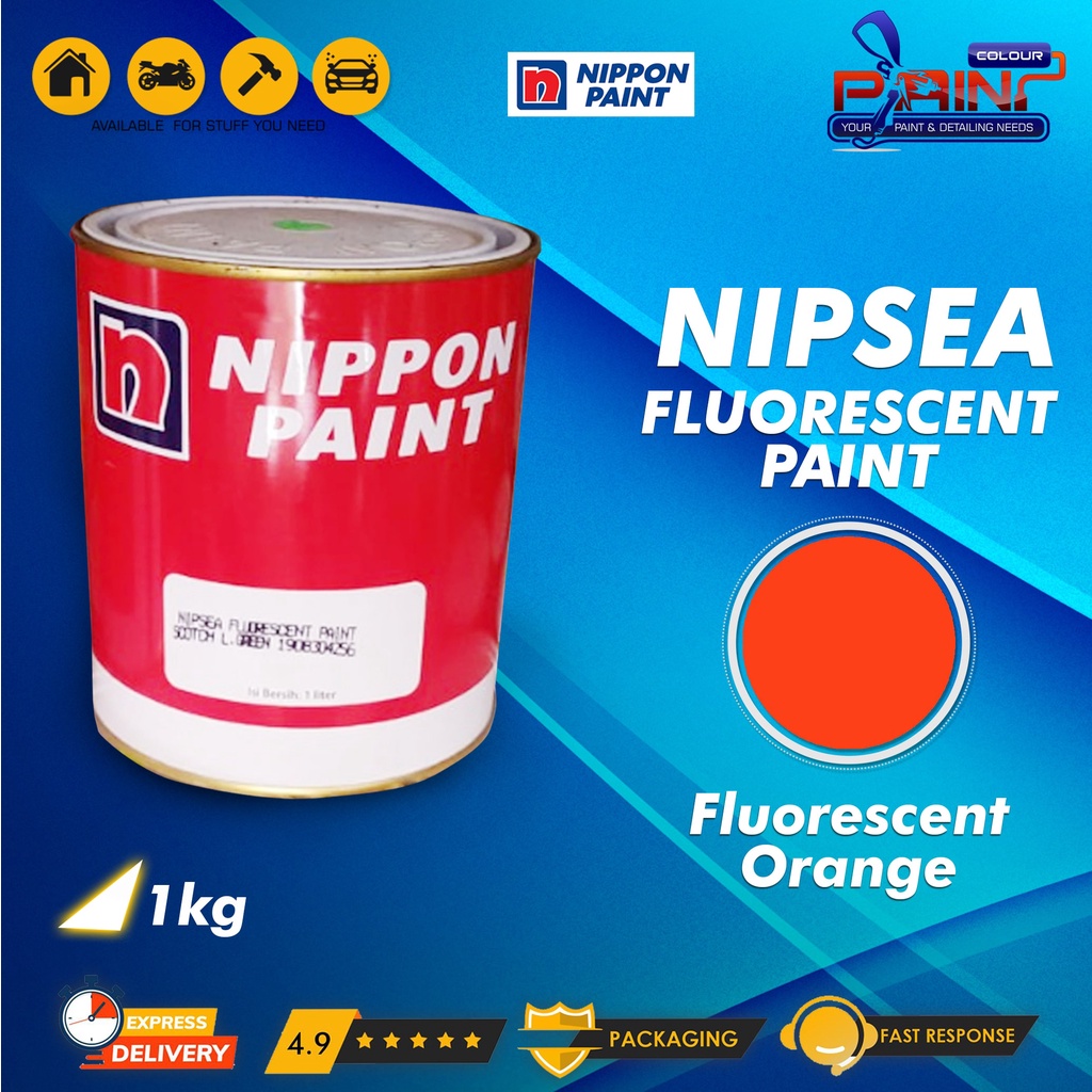 Nippon Paint Cat Duco Nipsea Fluorescent / Stabilo - Orange