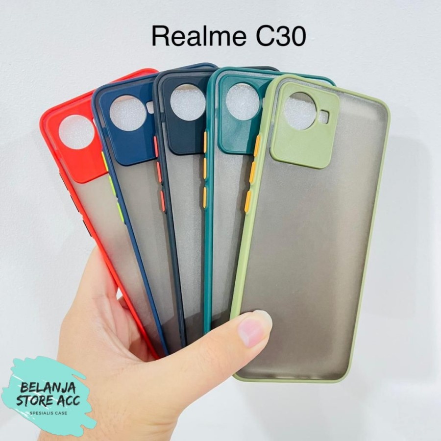 CASE MATTE FULL COLOUR REALME C30 / NARZO 50I PRIME SOFTCASE - GA