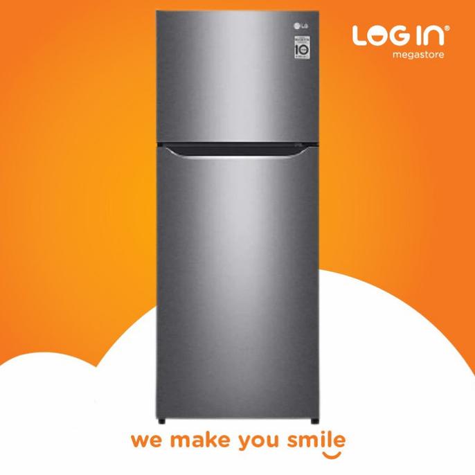 Lg Kulkas 2 Pintu Inverter Gnb195Sqmt 187 Liter