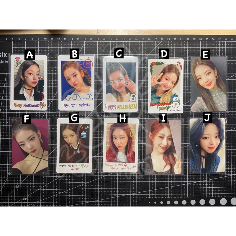 [CLEARANCE SALE] ITZY Yeji Lia Ryujin Chaeryeong Yuna Photocard No Bad Days NBD Guess Who Crazy In L