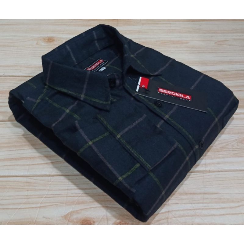 kemeja flanel super jumbo lengan panjang pria/ BIG SIZE PRIA size 5XL-6XL