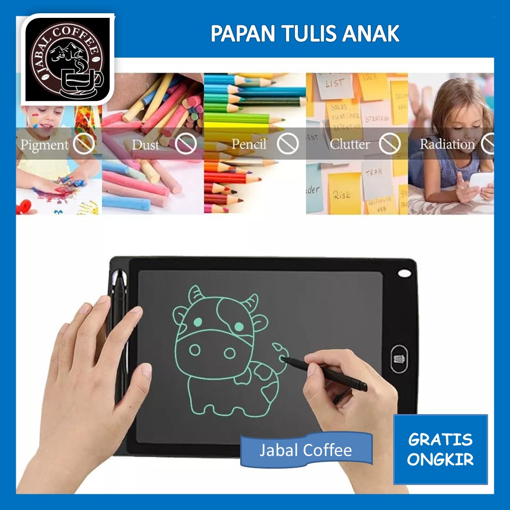 Papan Tulis Gambar Anak / Papan Tulis Anak LCD 8.5 Inch / LCD Drawing Writing Board Tablet