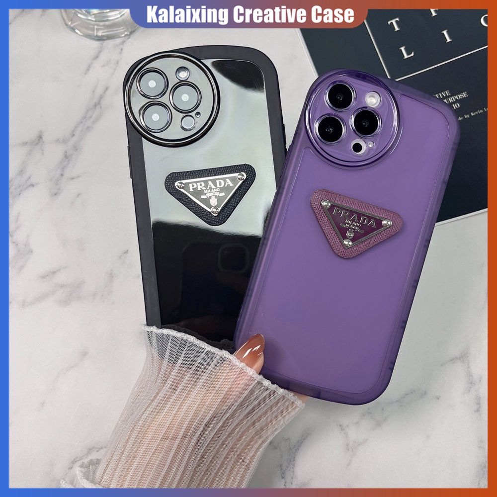 Soft Case Desain Prada 3D Warna Permen Untuk iPhone 14 Pro Max 13Pro 12promax 11Pro X Xs Max Xr