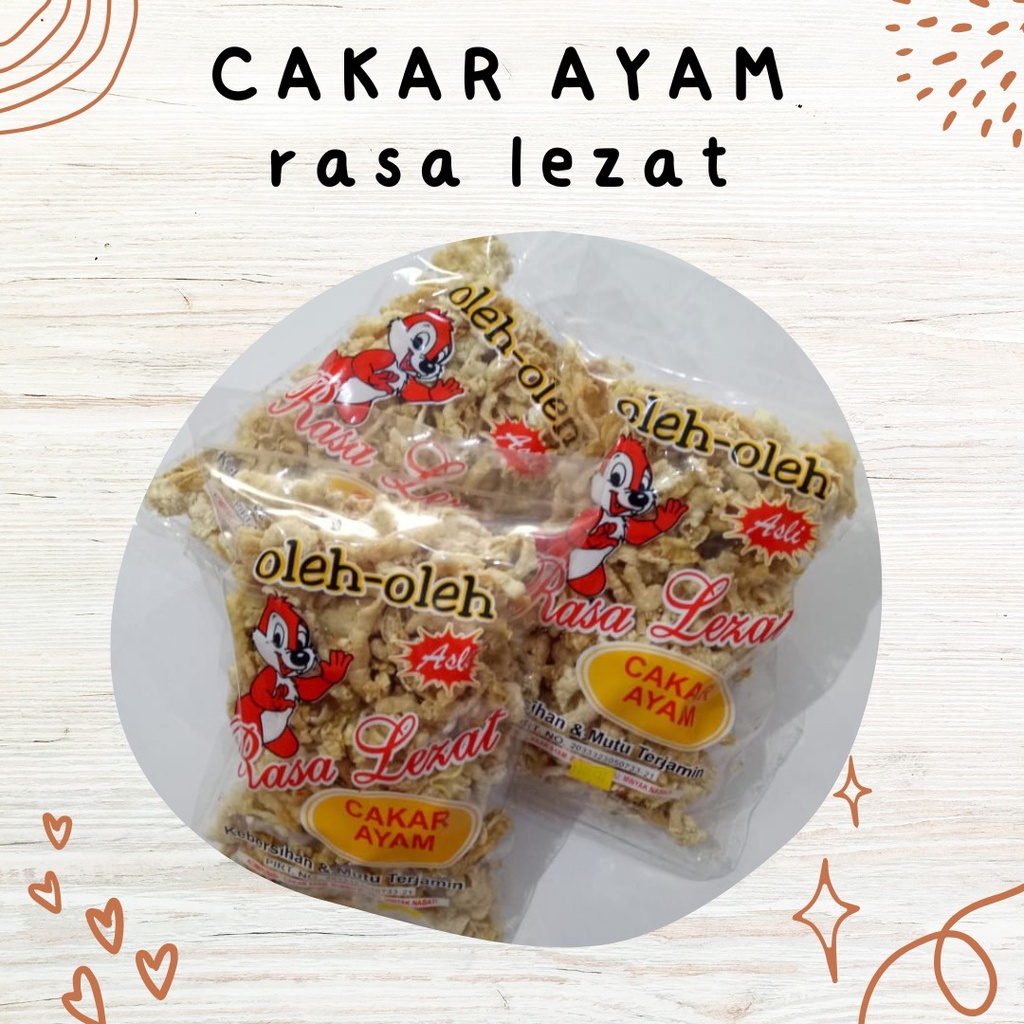 

KRUPUK RAMBAK CEKER AYAM/RAMBAK CEKER AYAM RASA LEZAT