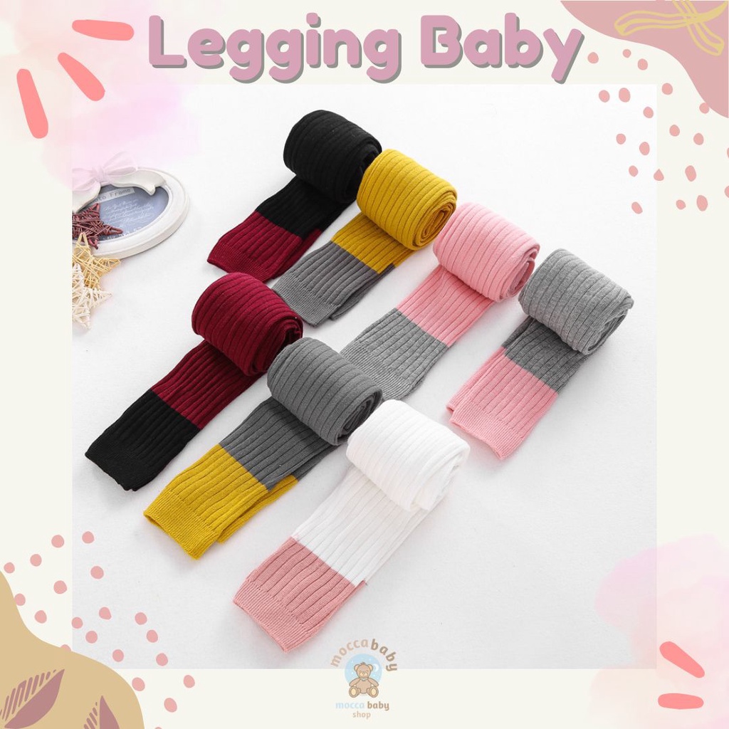 MBSS - LEGGING BELLVA Legging Bayi Perempuan / Legging Anak / Kaos Kaki Panjang Bayi