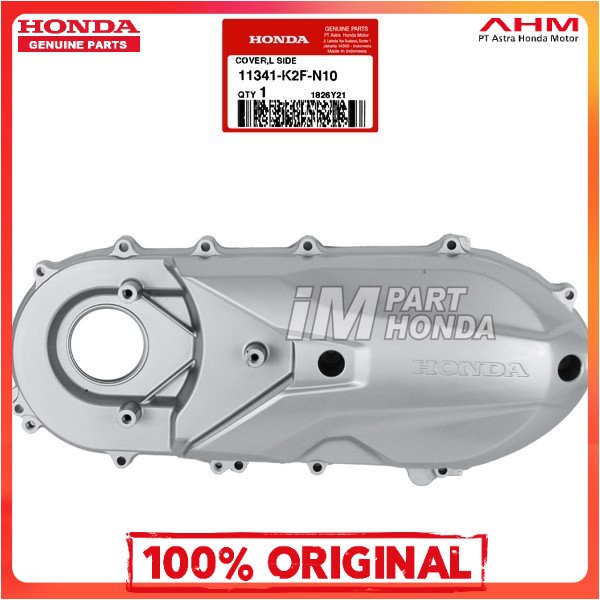*Ori Ahm Cover L Bak Tutup CVT Scoopy eSP K2F Silver 11341-K2F-N10 11341K2FN10 Terjamin asli 100% ah