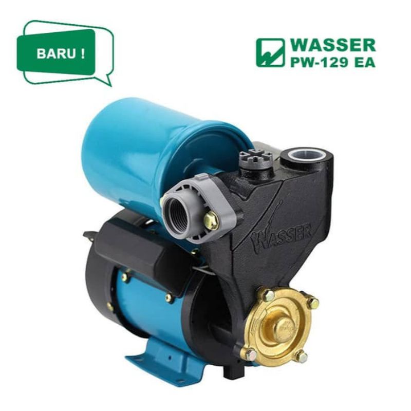 Mesin Pompa Air Sumur Listrik 125 Watt Wasser PW129 / PW 129 EA