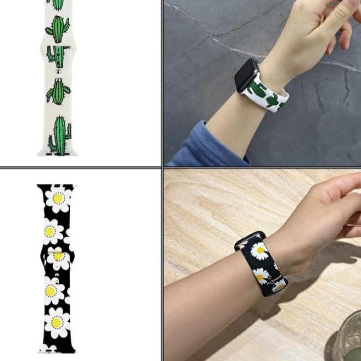 MALL ✅ TERMURAH ✅ Strap smartWatch motif original Sport Band  iwatch 123456 / HW12 HW16 T500 W26 IWO