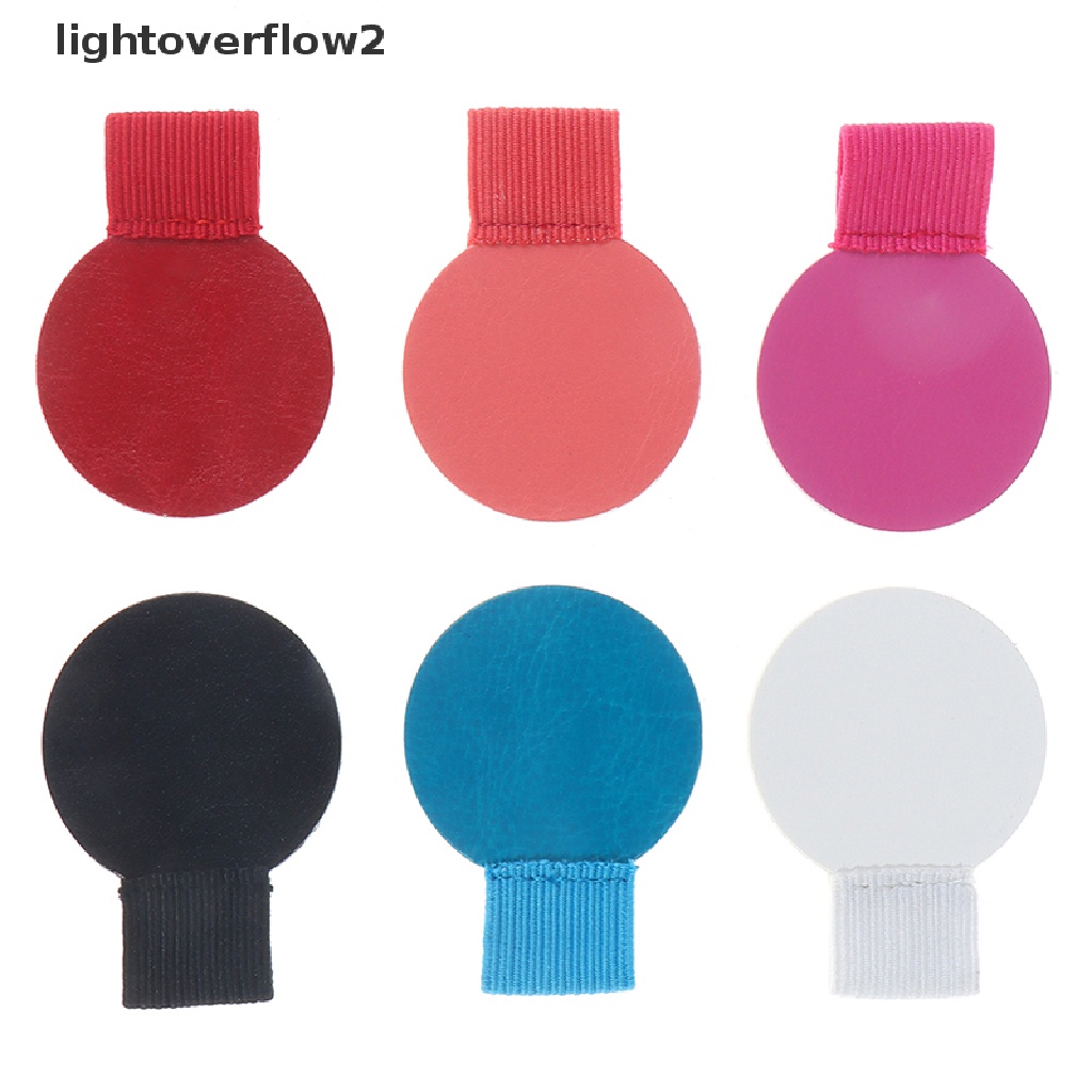 (lightoverflow2) Holder Pulpen / Pensil Bahan Kulit PU Elastis Dengan Perekat Untuk Notebook