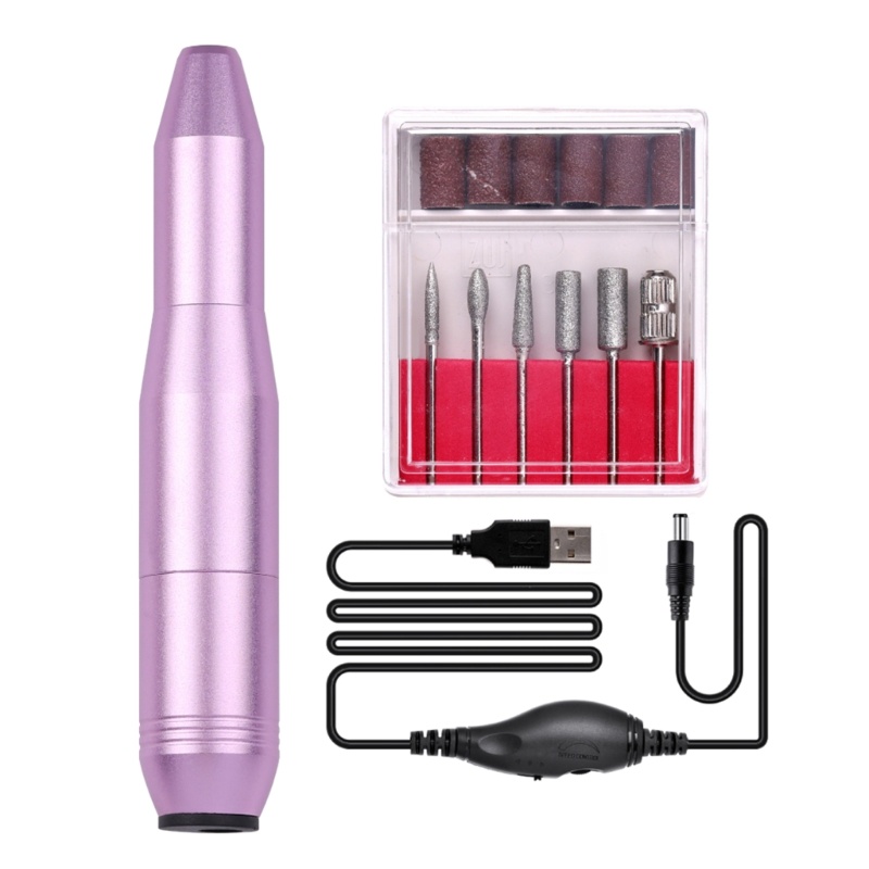Zzz Pen Bor Kikir Kuku Elektrik Usb Kontrol Kecepatan Untuk Manicure