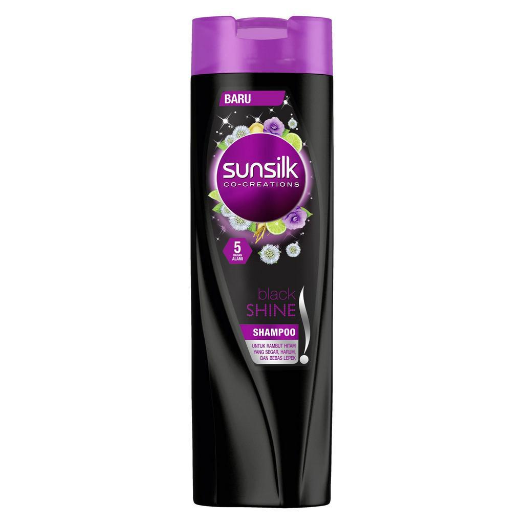 Shampoo Sunsilk 160 ML Black , Hijab anti lepek