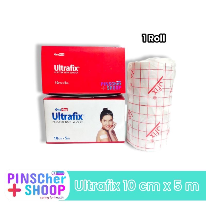 Ultrafix 10cm x 5m Plester Luka Onemed 1 Roll