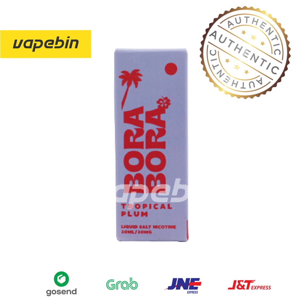 LIQUID FOOM BORABORA TROPICAL PLUM SALT NIC - FOOM TROPICAL SERIES