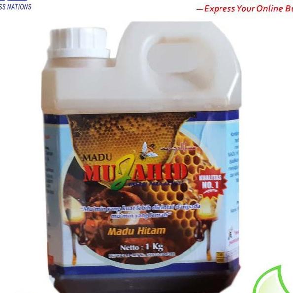 

Star Madu Hitam manis Mujahid 1 kg-Madu penambah stamina tubuh 