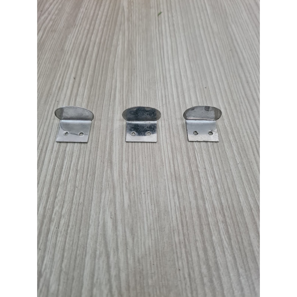 Plat Kaca S / Penahan Klem Besi Jepit Jepitan Z Jepitan Siku