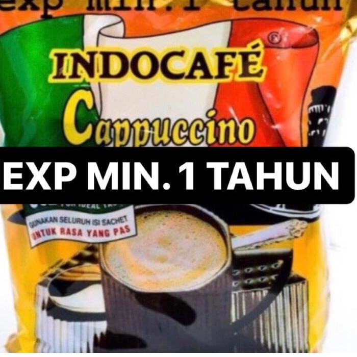 

kodeo5O9a--INDOCAFE CAPPUCCINO (25 GRAM X 50 SACHET)