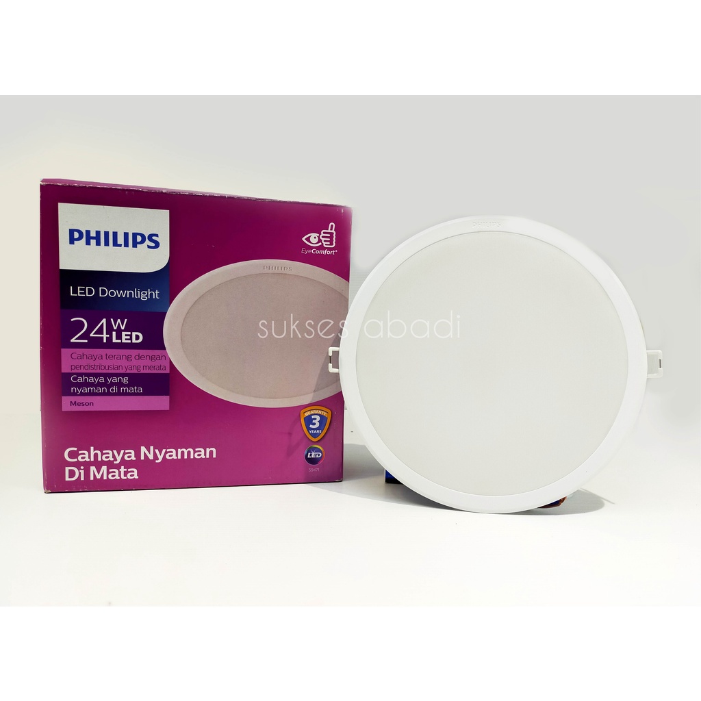 RK LAMPU DOWNLIGHT PANEL MESON PHILIPS 24 WATT INBOW