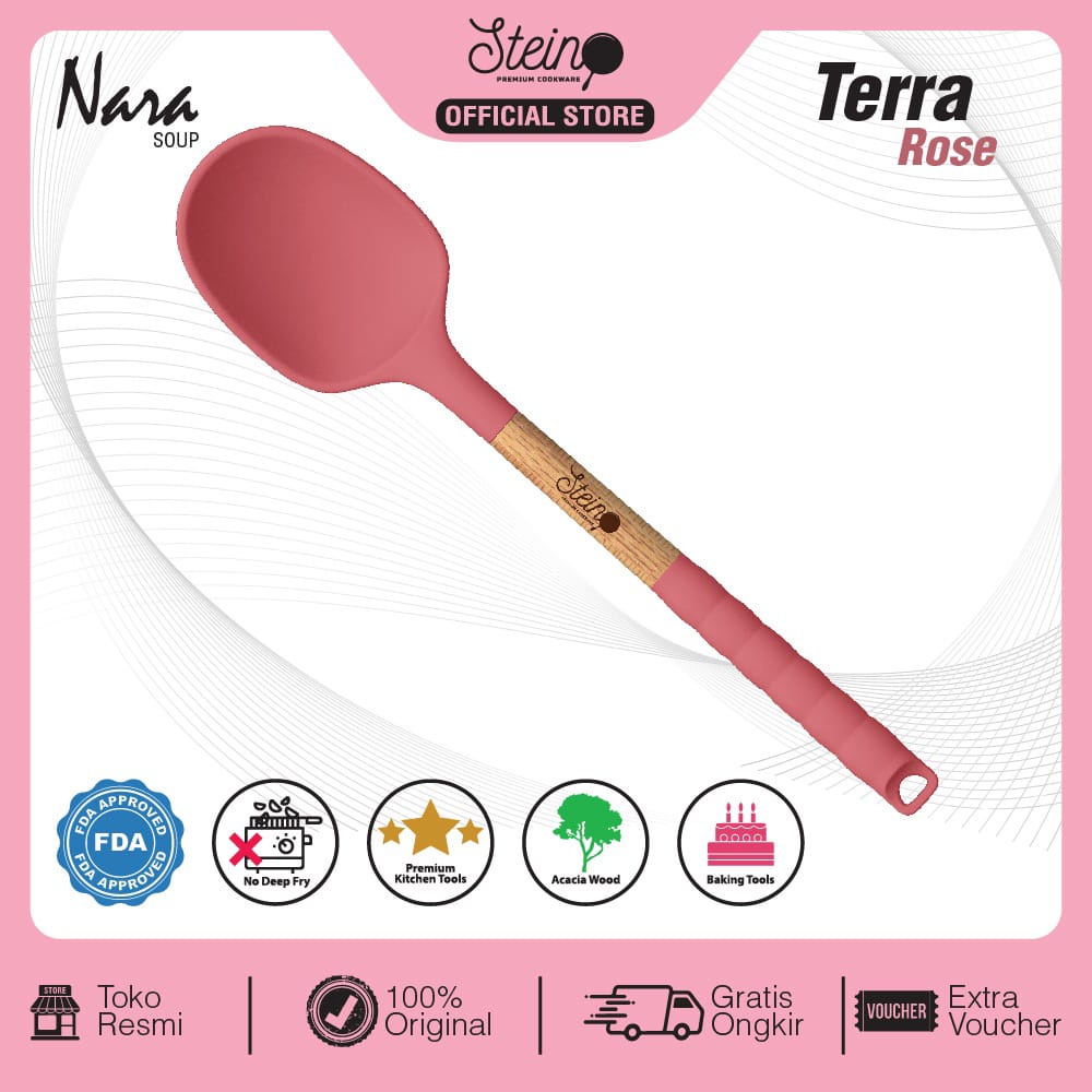 STEIN COOKWARE Nara Soup Sutil Silikon