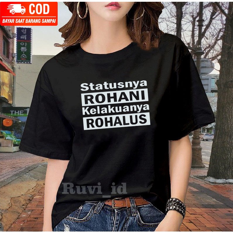 Ruvi_id-BELI 3 KAOS GRATIS HEADSET / KAOS KATA-KATA KEKINIAN / KAOS WANITA / KAOS PRIA / KAOS KATUN COMBED 30s / KAOS DISTRO / KAOS KOREAN STYLE / KAOS OBLONG / BLUS / T-SHIRT / KAOS WANITA IMPORT / KAOS REMAJA / KAOS OVERSIZE / KAOS TERLARIS / KAOS MURAH