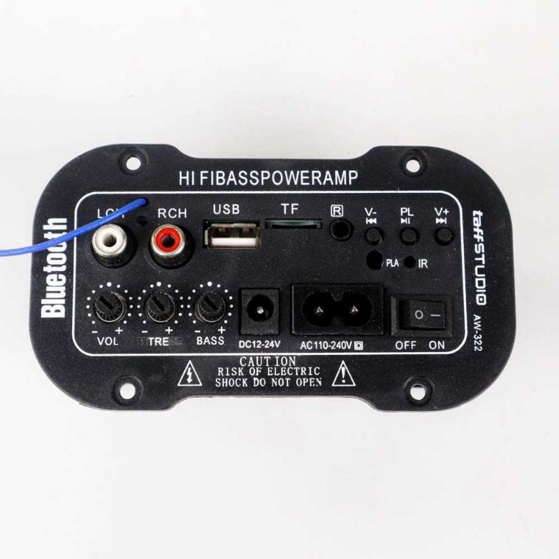 TaffSTUDIO Amplifier Board Audio Bluetooth USB Radio TF DIY 30W AW-322