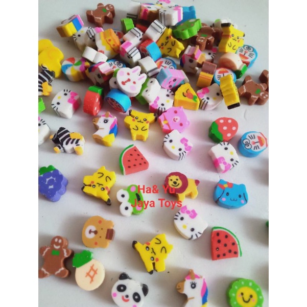 

penghapus mini karakter