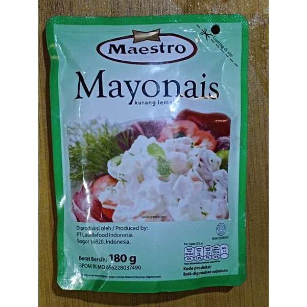 

Mayonaise Maestro 180g