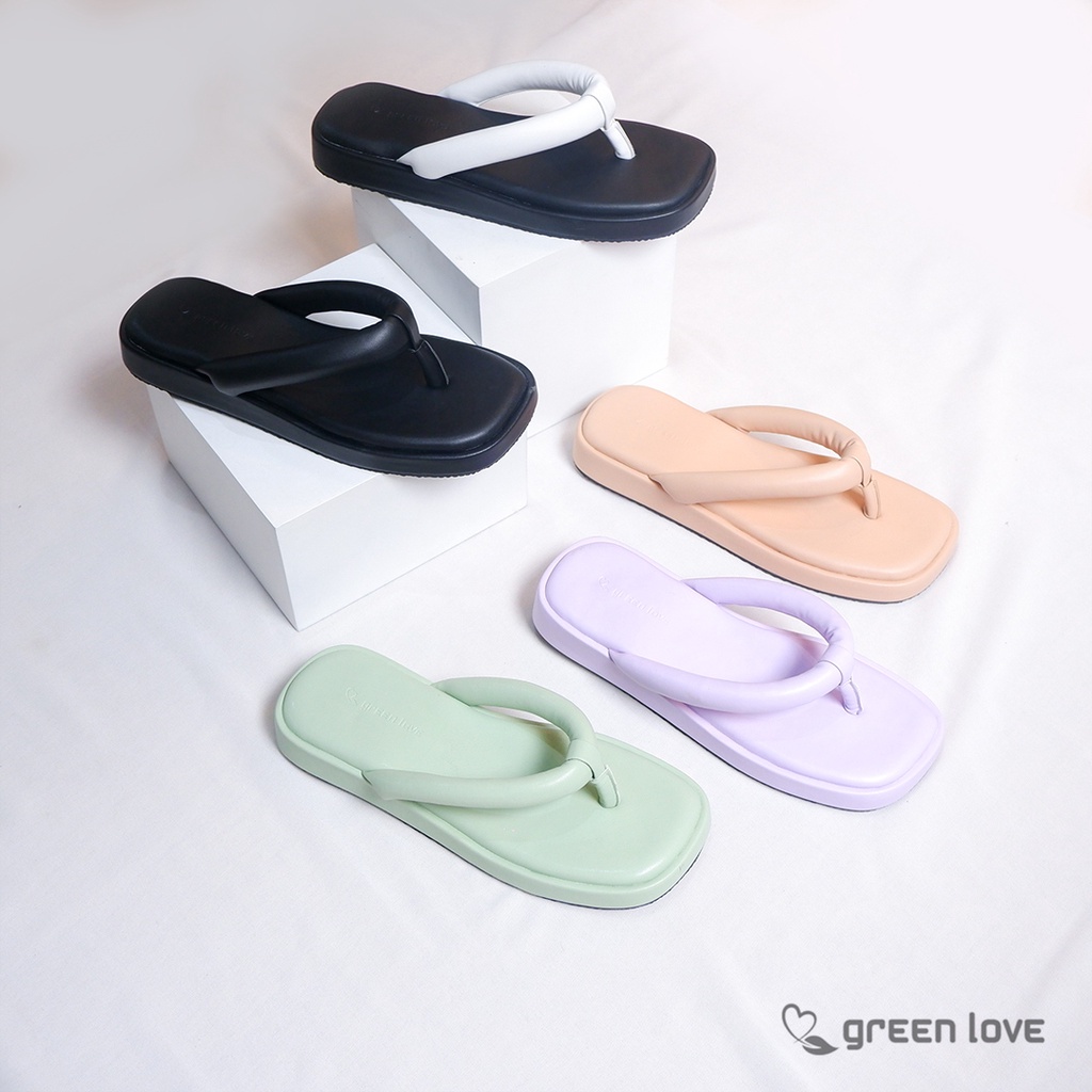 Green Love Sandal Empuk AUDREY