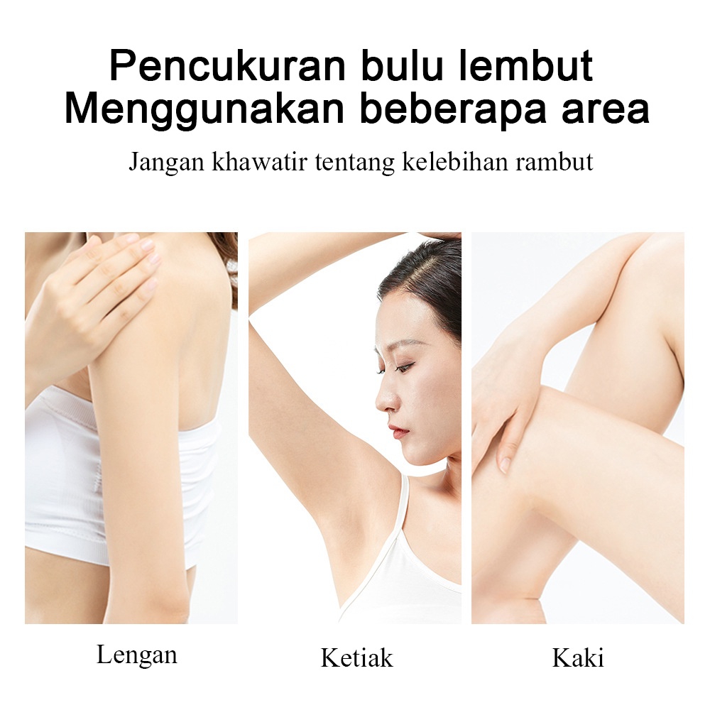 Hair Removal Cream 60 gram - Krim Perontok Bulu / Krim Penghilang Bulu Perontok Bulu ketiak / Bulu kaki  krim perontok bulu Cepat merontokan bulu Merontokan bulu tanpa sakit Merontokan bulu daerah pribadi Merontokan bulu ketiak Merontokan bulu d