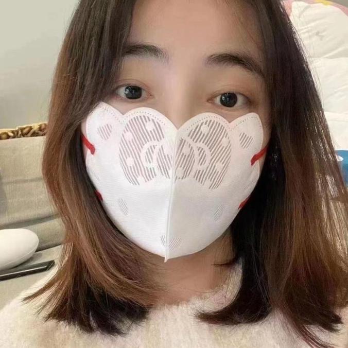 Masker Duckbill Hello Kitty Dewasa Isi 10 pcs Fashion mask 3D Cute 90-alysoy Murah