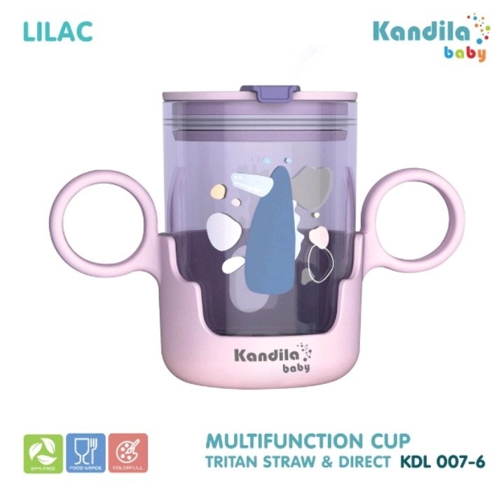 Kandila KDL007-6 Multifunction Cup Tritan Straw and Direct