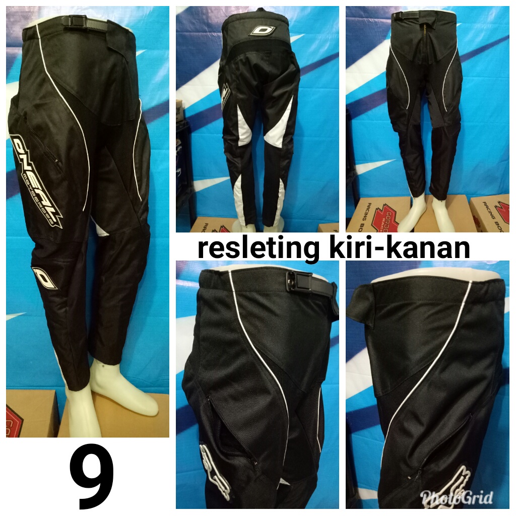 Celana Trail - celana cross - Coundura - Tebal - AntiAir 90% 001 ELANA CROSS TRAIL Celana Cross - Celana Trail - Celana Enduro - Celana Gastrack Adventure - Bahan Condura Berkualitas - Celana motor cross HITAM - Celana trabas bahan condura  - ColouR