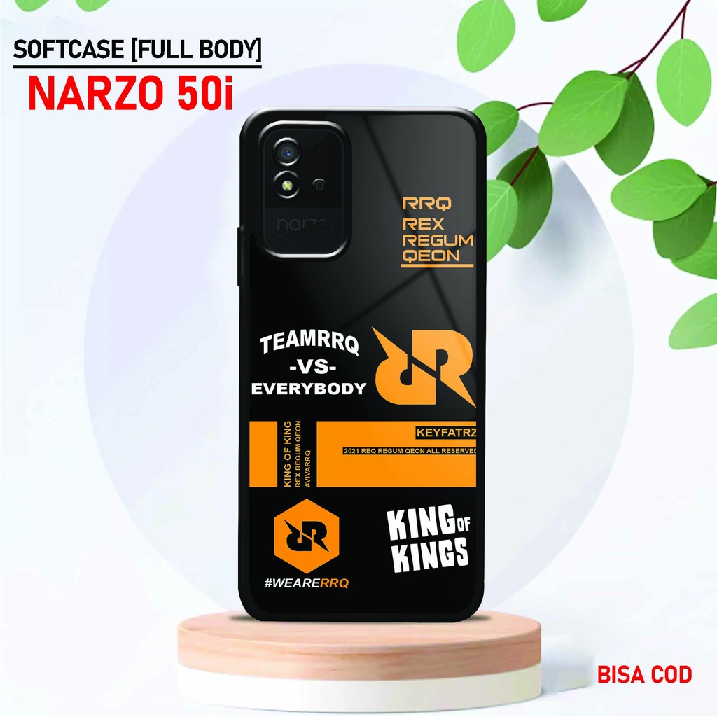 Softcase Glossy Realme Narzo 50i - Fashion Case [ UC 49 ] Realme Narzo 50i - Softcase Mengkilat Real