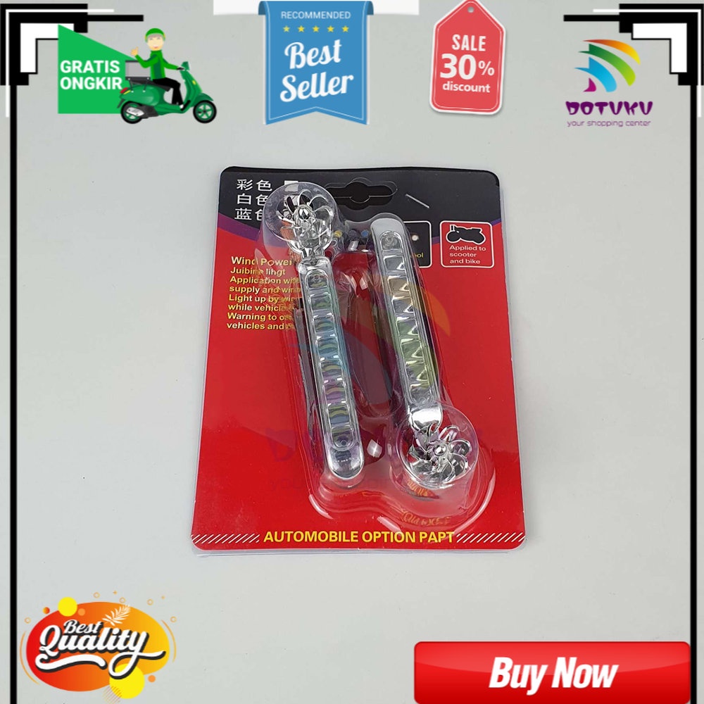 lampu led laser mobil tenaga angin