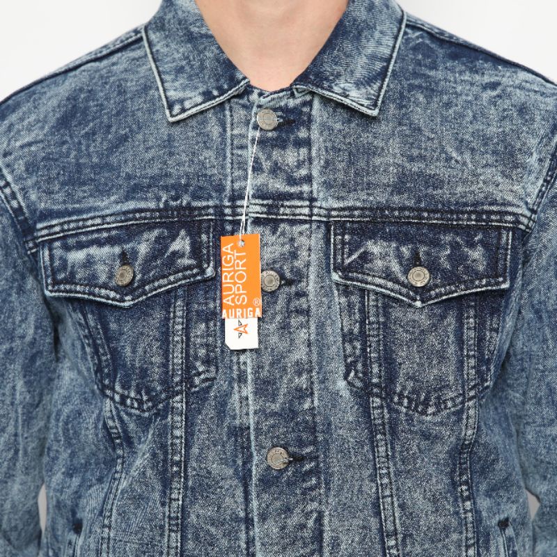 jaket jeans pria / jaket jeans unisex