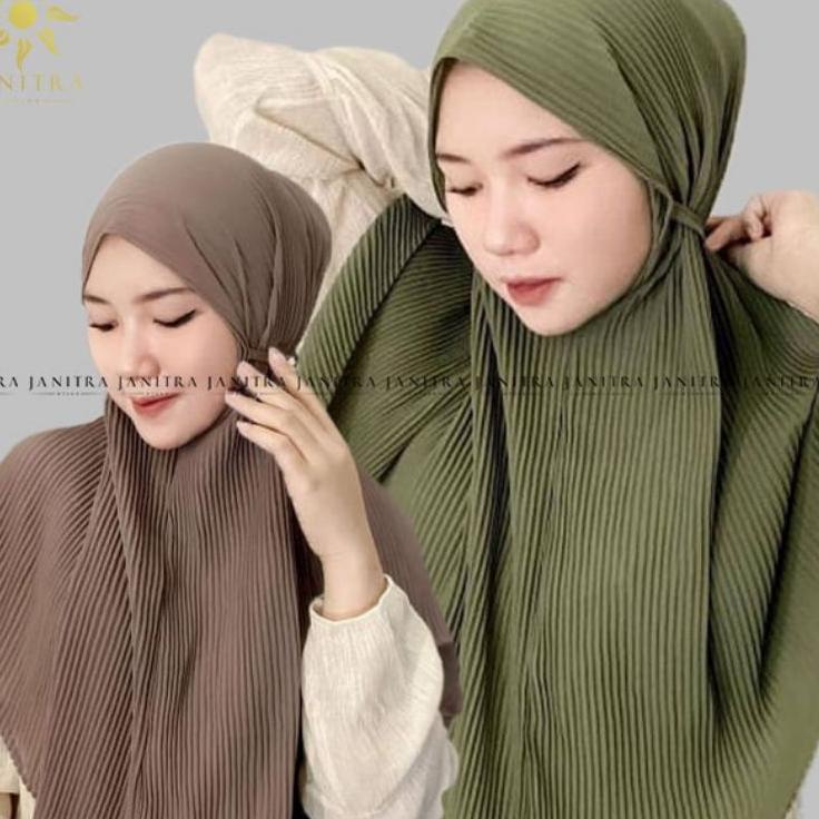 QN.18Oc22ĸ– JILBAB BERGO MARYAM TALI PLISKET FULL/bergo Maryam plisket lidi premium/Bergo Plisket fu