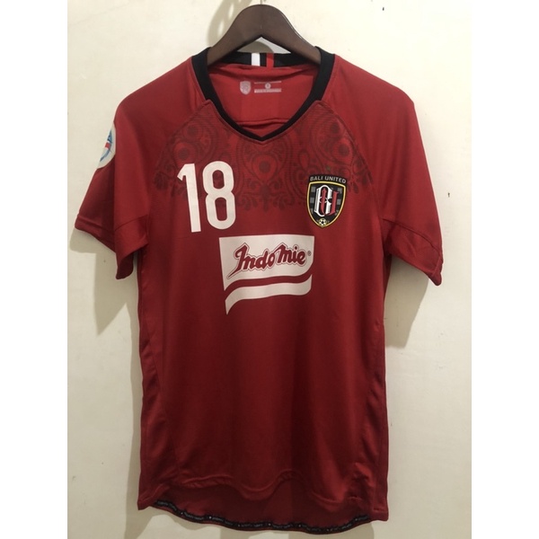 Jersey Bali United plus name set AFC cup Player Issue