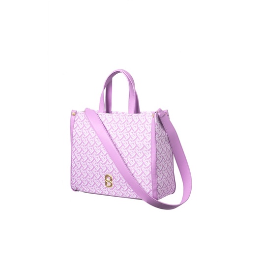 Bimu Totebag Lavender Buttonscarves [PRELOVED]