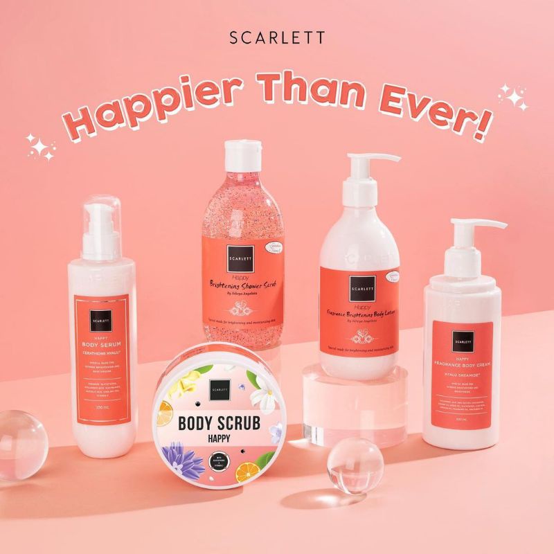 SCARLETT WHITENING Happy Series