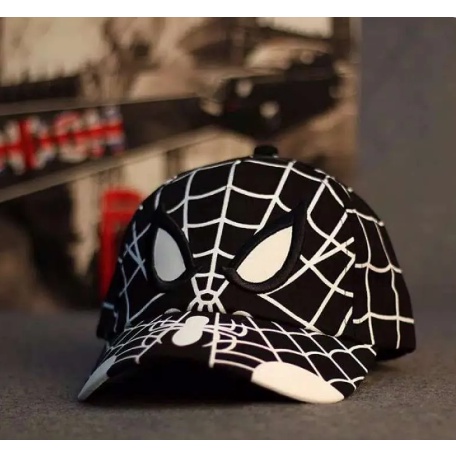 Topi Anak Laki-Laki Import Topi Terlaris Topi Karakter Full Spiderman Topi Anak Trend COD