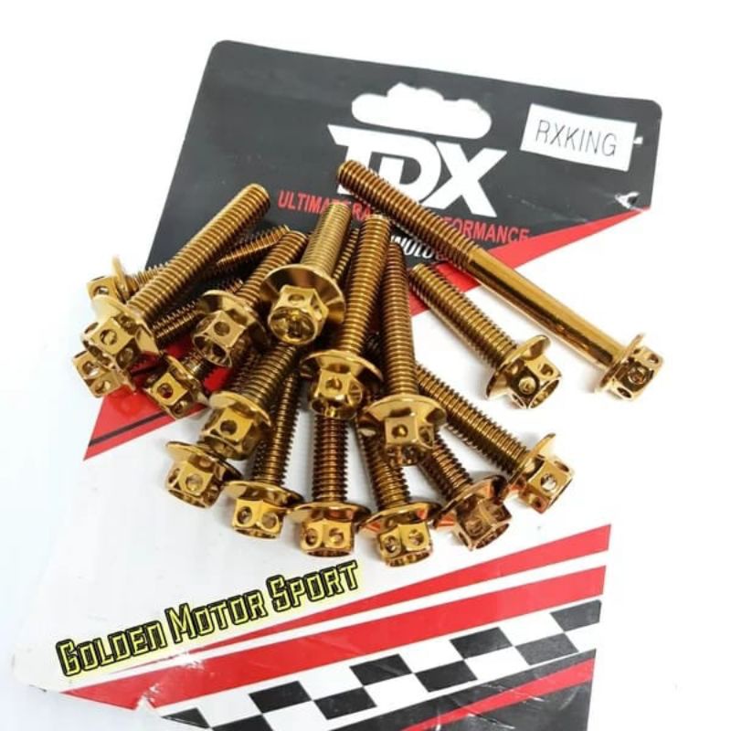 Baut Probolt blok mesin Rx king flower baut probolt blok bak mesin Rx king baut blok Kalter mesin se