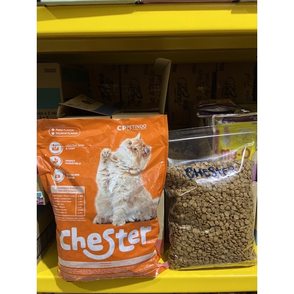 Chester Makanan Kucing Cat Food Dry 1kg or 800gr