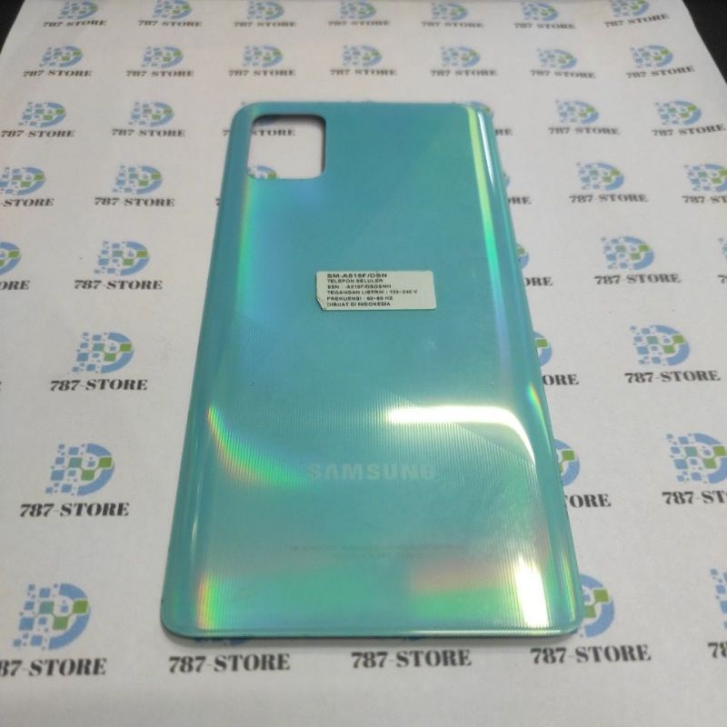backglass backcover Samsung a51 a515 blue ori bekas
