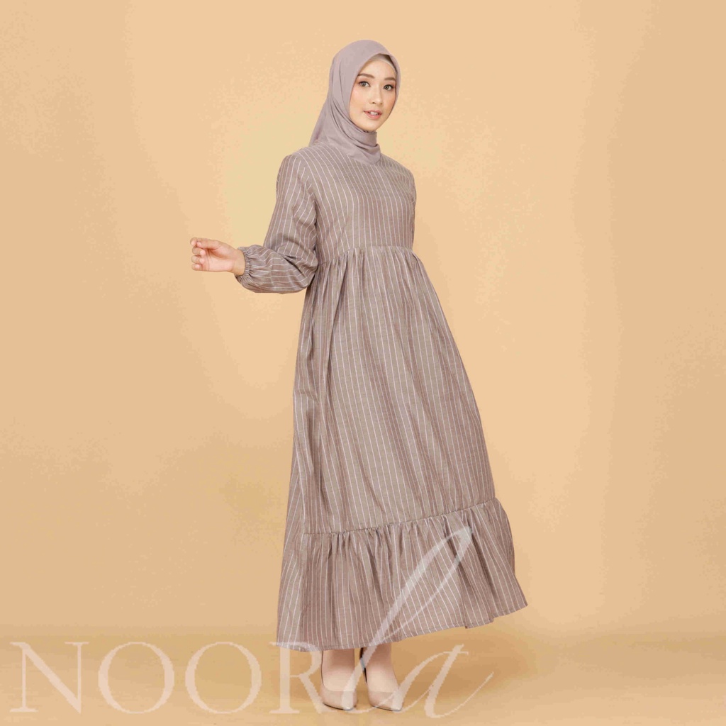 NOORLA - ADILLA GAMIS  SATU SET HIJAB/ MAXI DRESS ONE SET