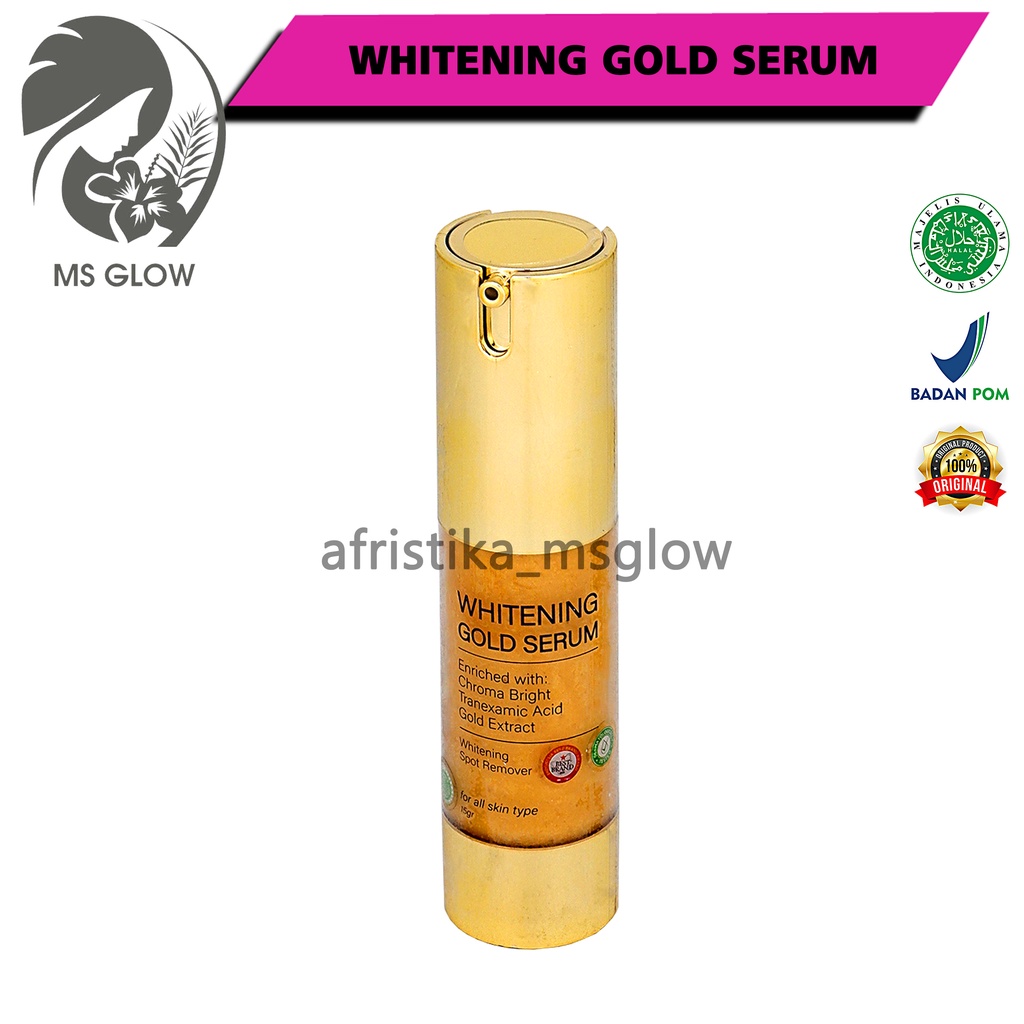 Ms Glow Serum Whitening Gold Original