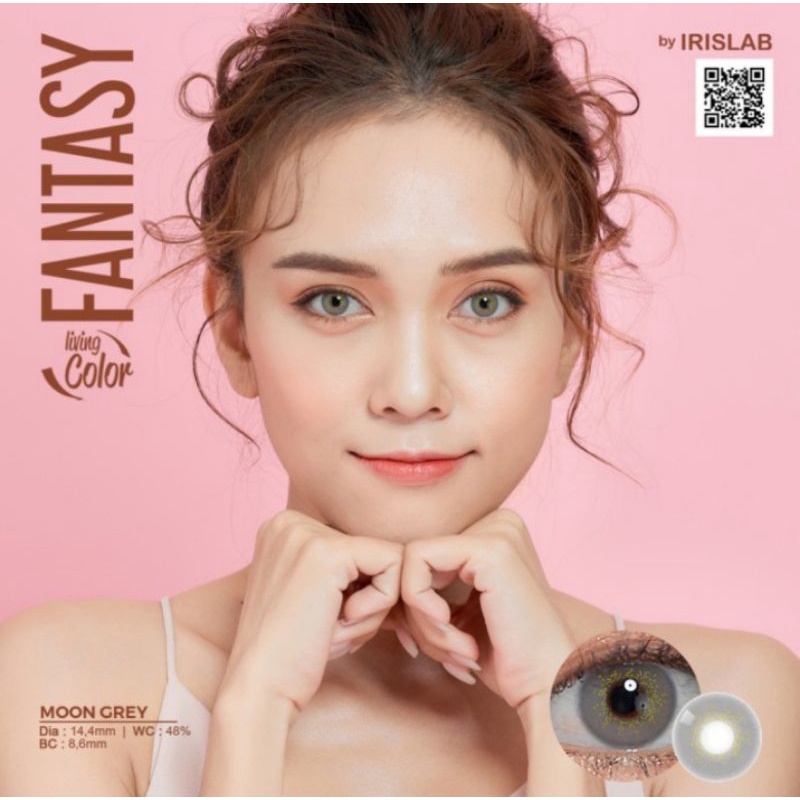 Fantasy Living Color Softlens Warna Ukuran Normal Sampai -2.50