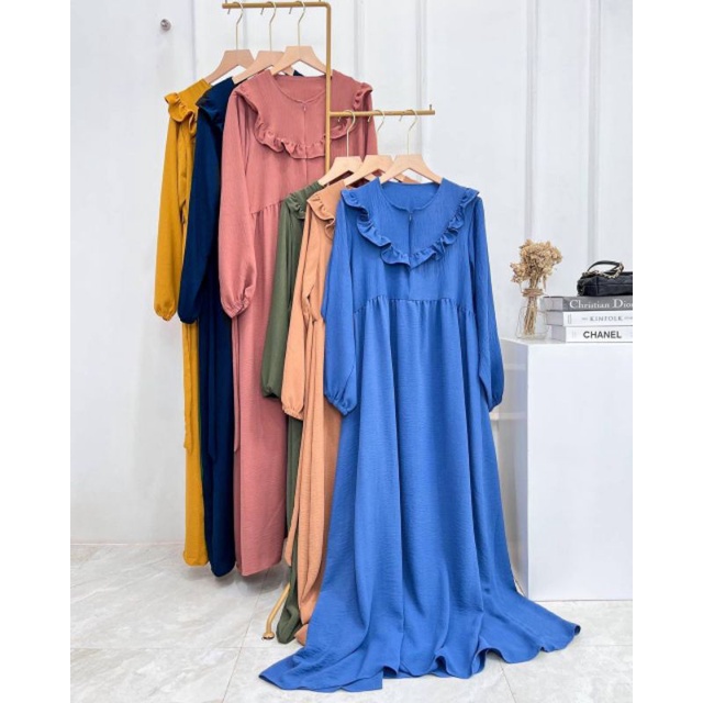 gamis busui gamis terbaru Rayon diamond gamis terlaris best seller bahan rayon diamond size jumbo