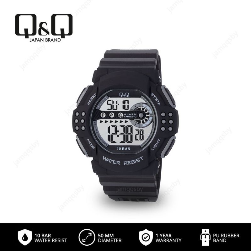 Promo Q&amp;Q QnQ QQ Original Jam Tangan Pria Digital - M128 M128J Water Resist Limited